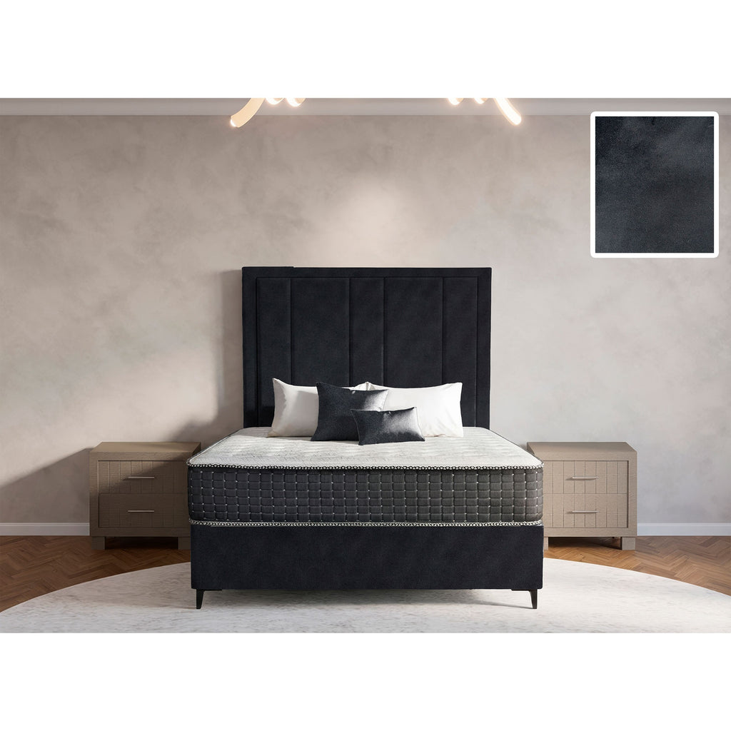 Prestige Rimline Bed and Headboard