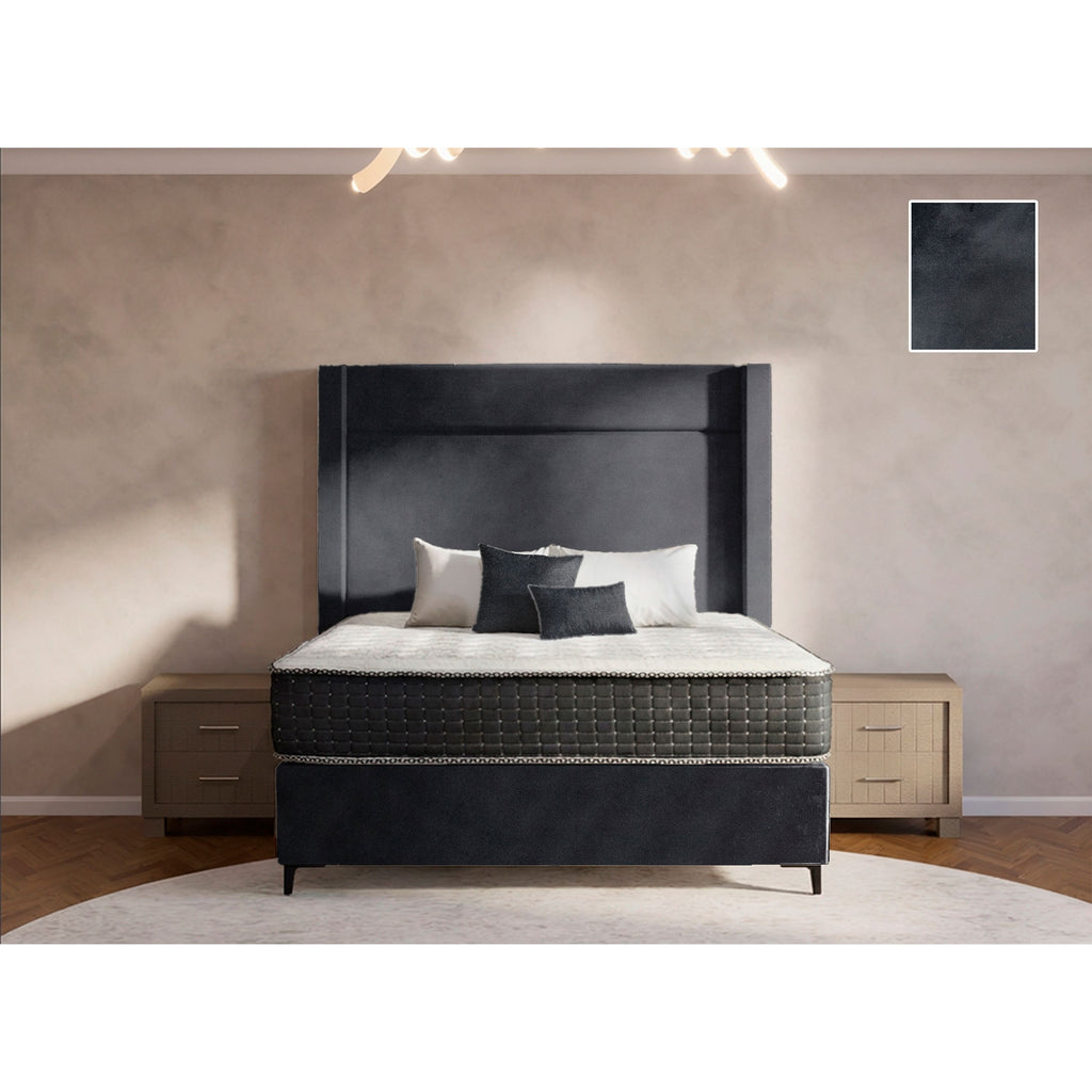 Eminence Side Wings Bed and Headboard