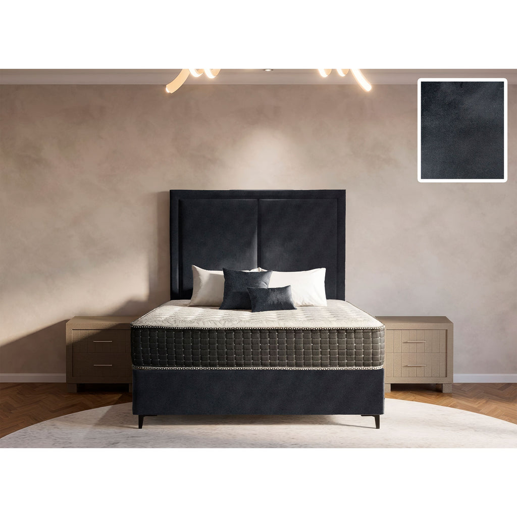 Ontario Rimline Bed and Headboard