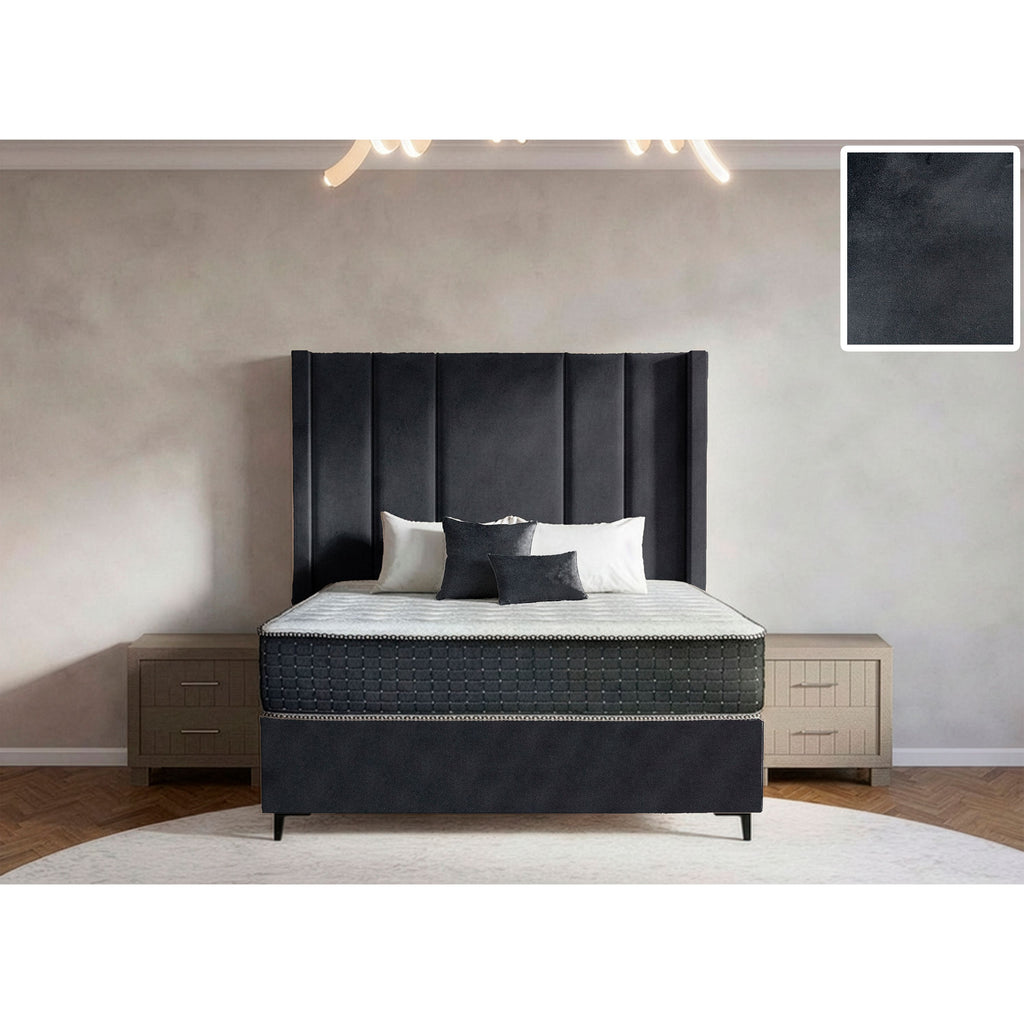 Windsor Side Wings Bed and Headboard