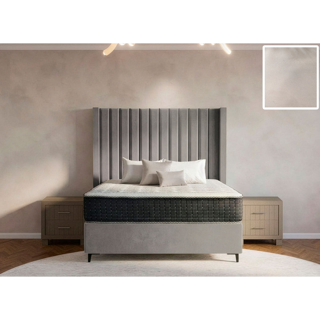 Majestic Side Wings Bed and Headboard