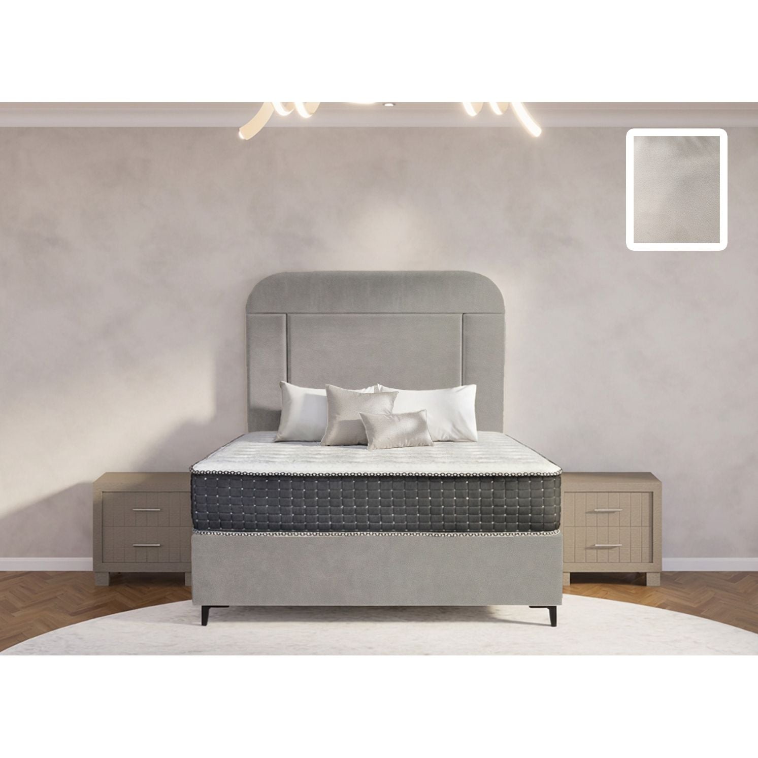 Mastic Heritage Bed and Headboard