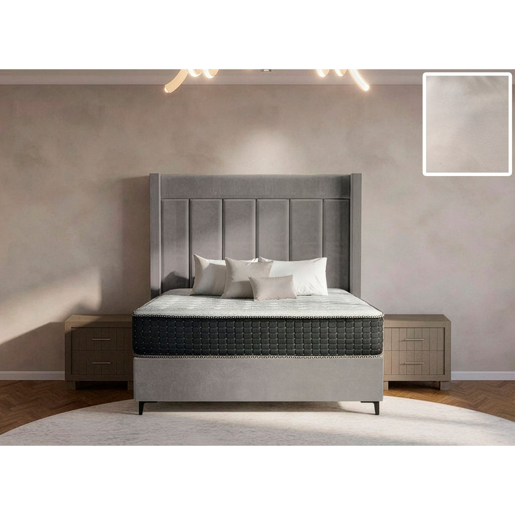 Luxeloom Side Wings Bed and Headboard