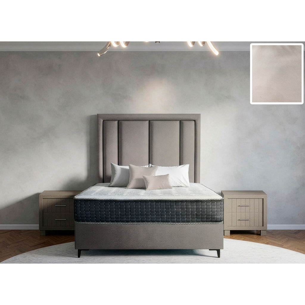 Axton Rimline Bed and Headboard