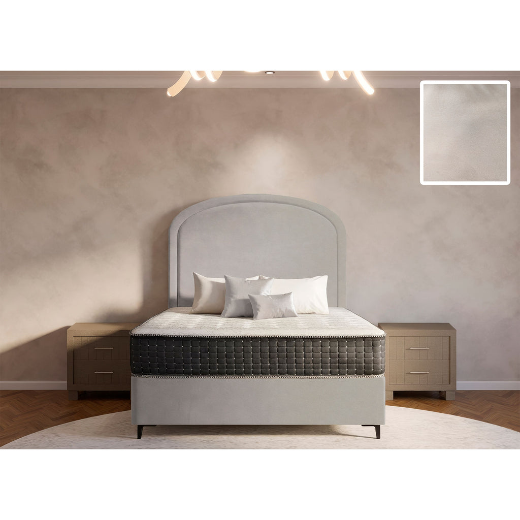 Meridian Rimline Bed and Headboard