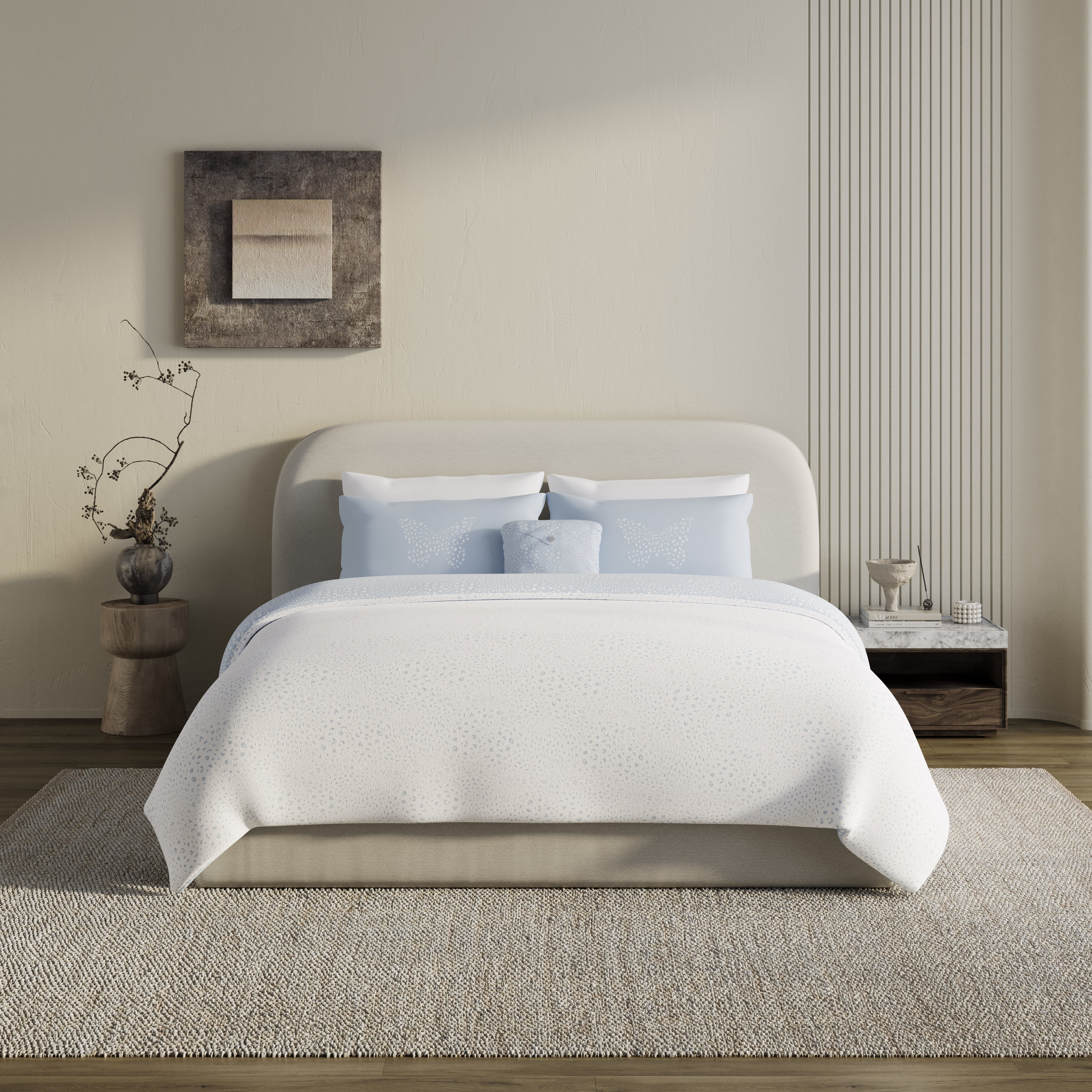 The Sierra Duvet Cover Bedding Set - Blue
