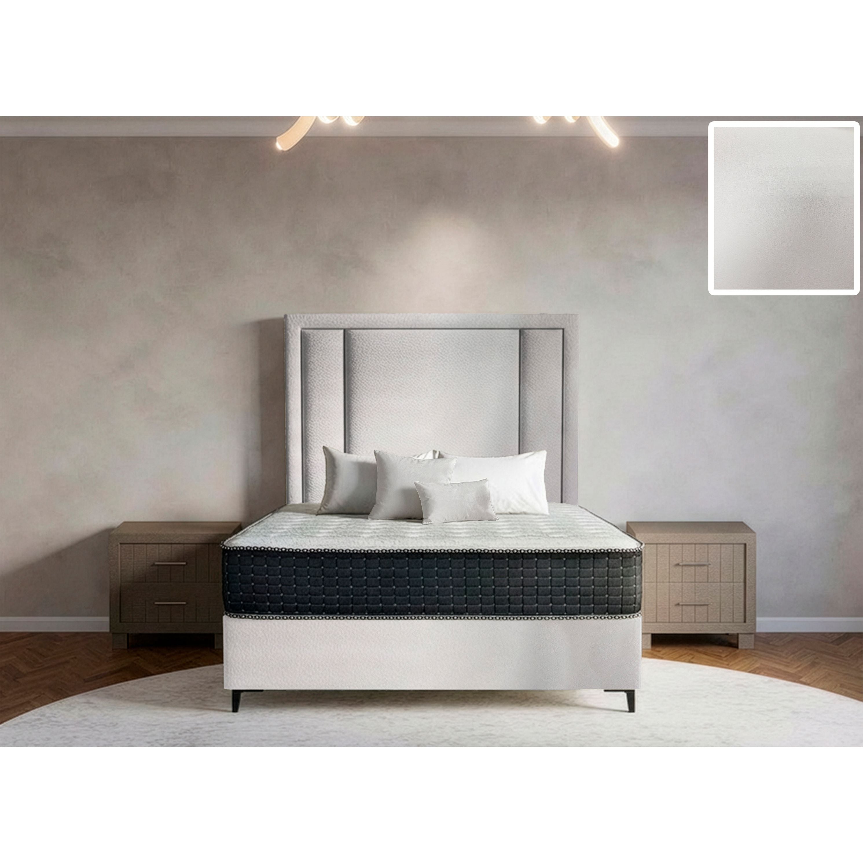 Apex Rimline Bed and Headboard