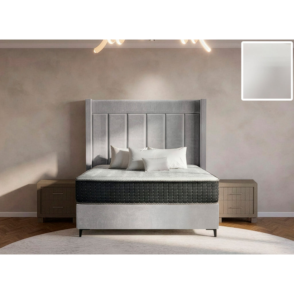 Luxeloom Side Wings Bed and Headboard