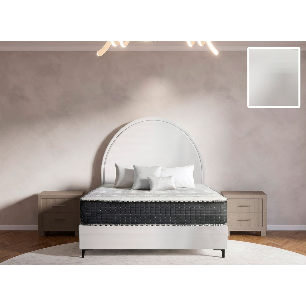 Sphere Rimline Bed and Headboard