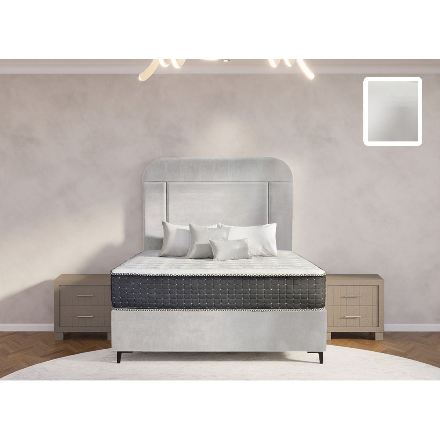 Mastic Heritage Bed and Headboard