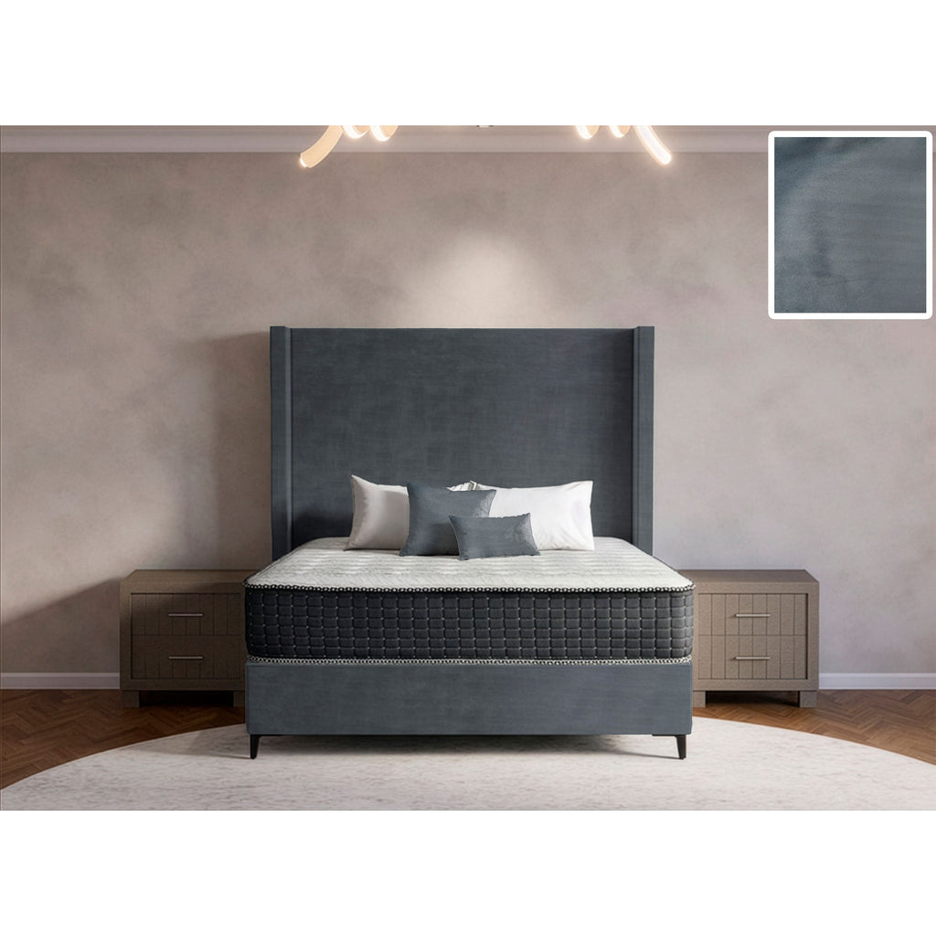 Orlando Side Wings Bed and Headboard