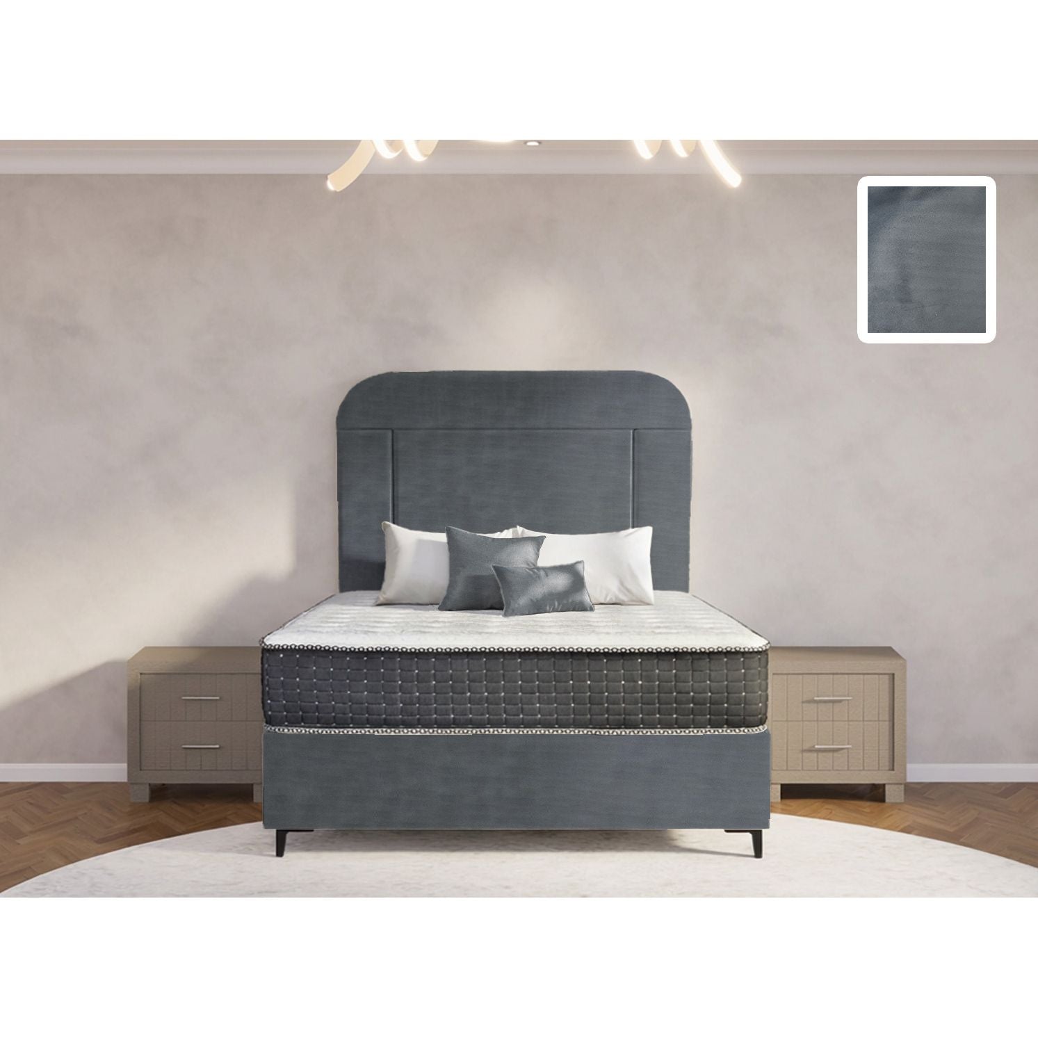 Mastic Heritage Bed and Headboard