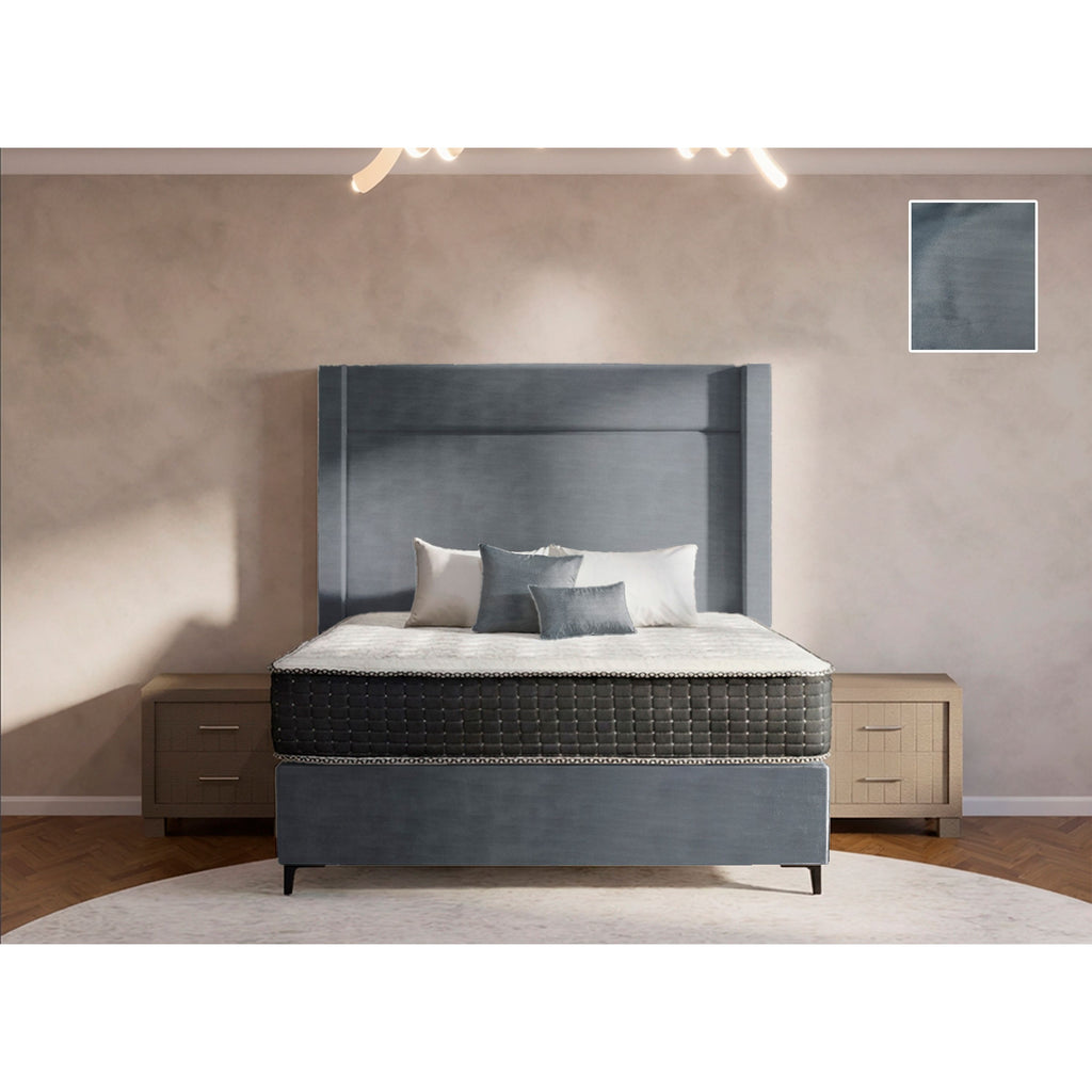 Eminence Side Wings Bed and Headboard