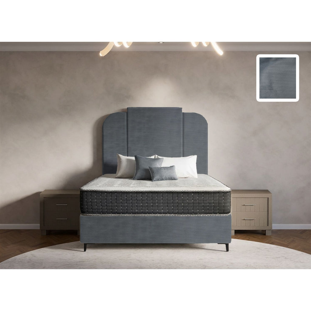Wave Heritage Bed and Headboard