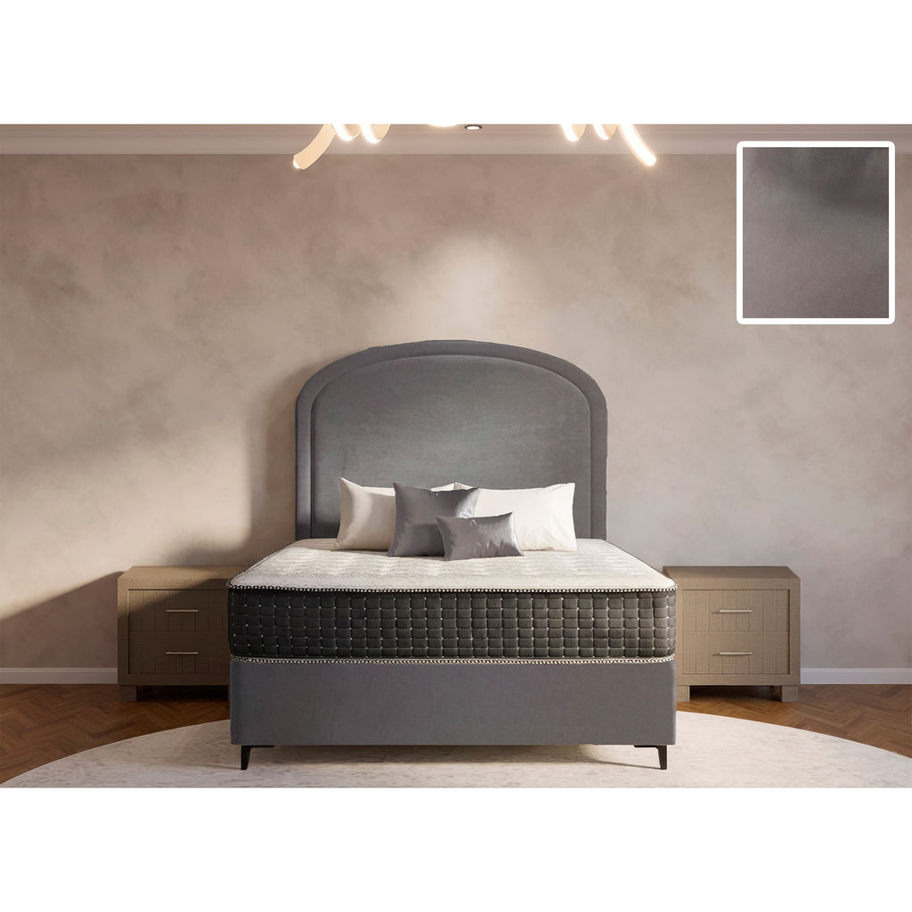 Meridian Rimline Bed and Headboard