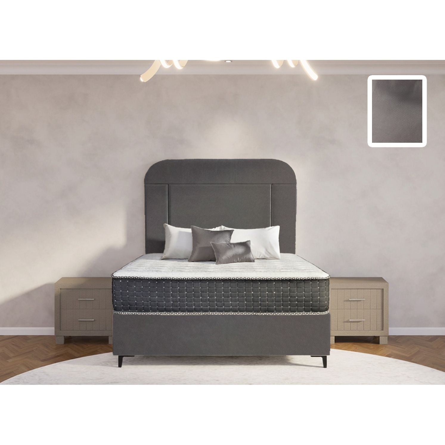 Mastic Heritage Bed and Headboard