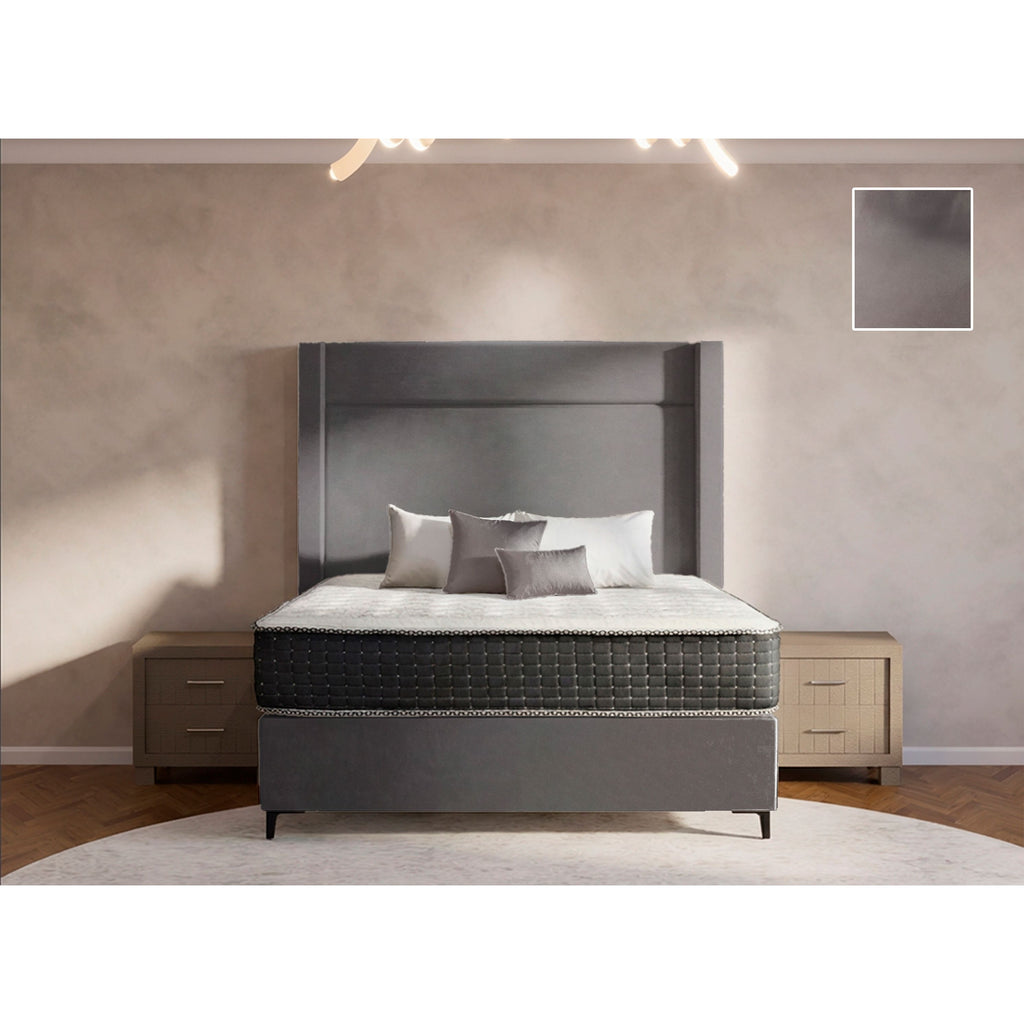 Eminence Side Wings Bed and Headboard