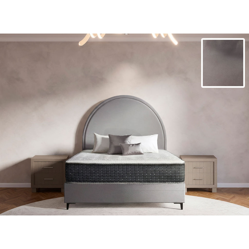 Sphere Rimline Bed and Headboard