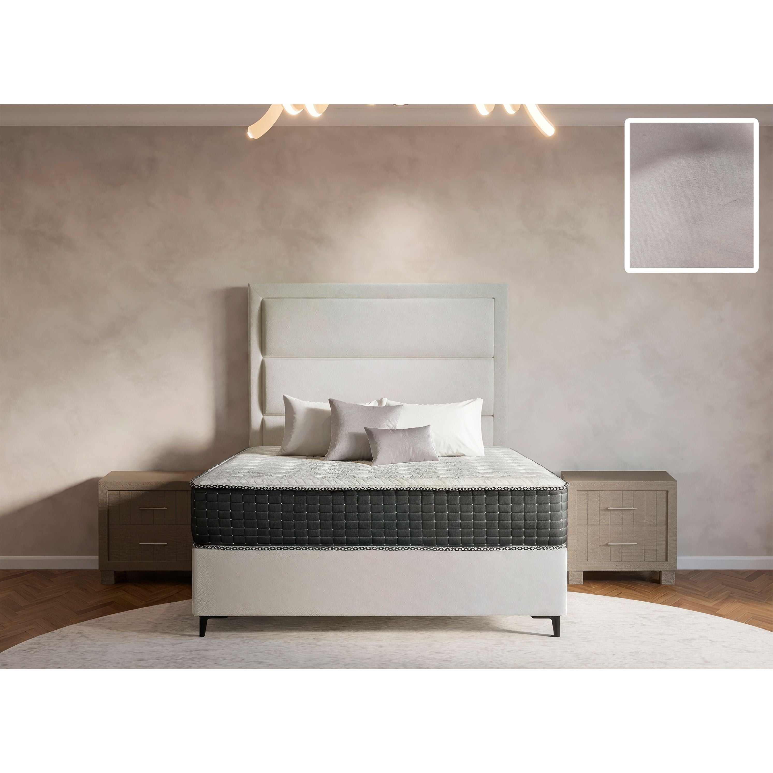 Concord Rimline Bed and Headboard