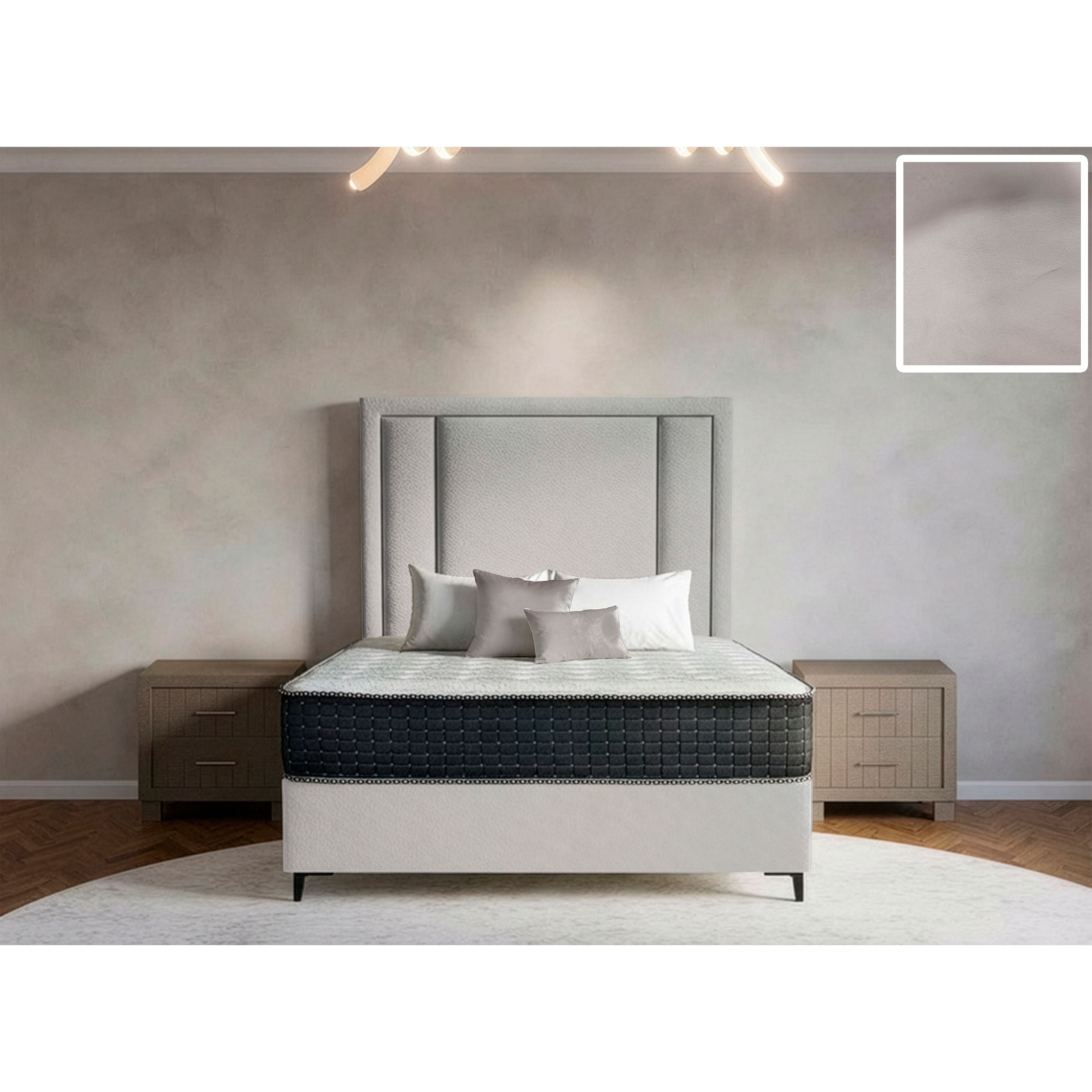 Apex Rimline Bed and Headboard
