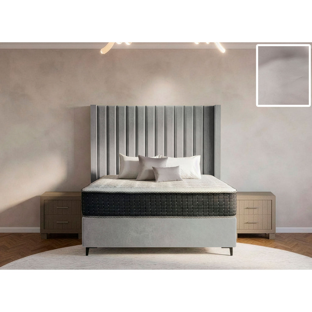 Majestic Side Wings Bed and Headboard