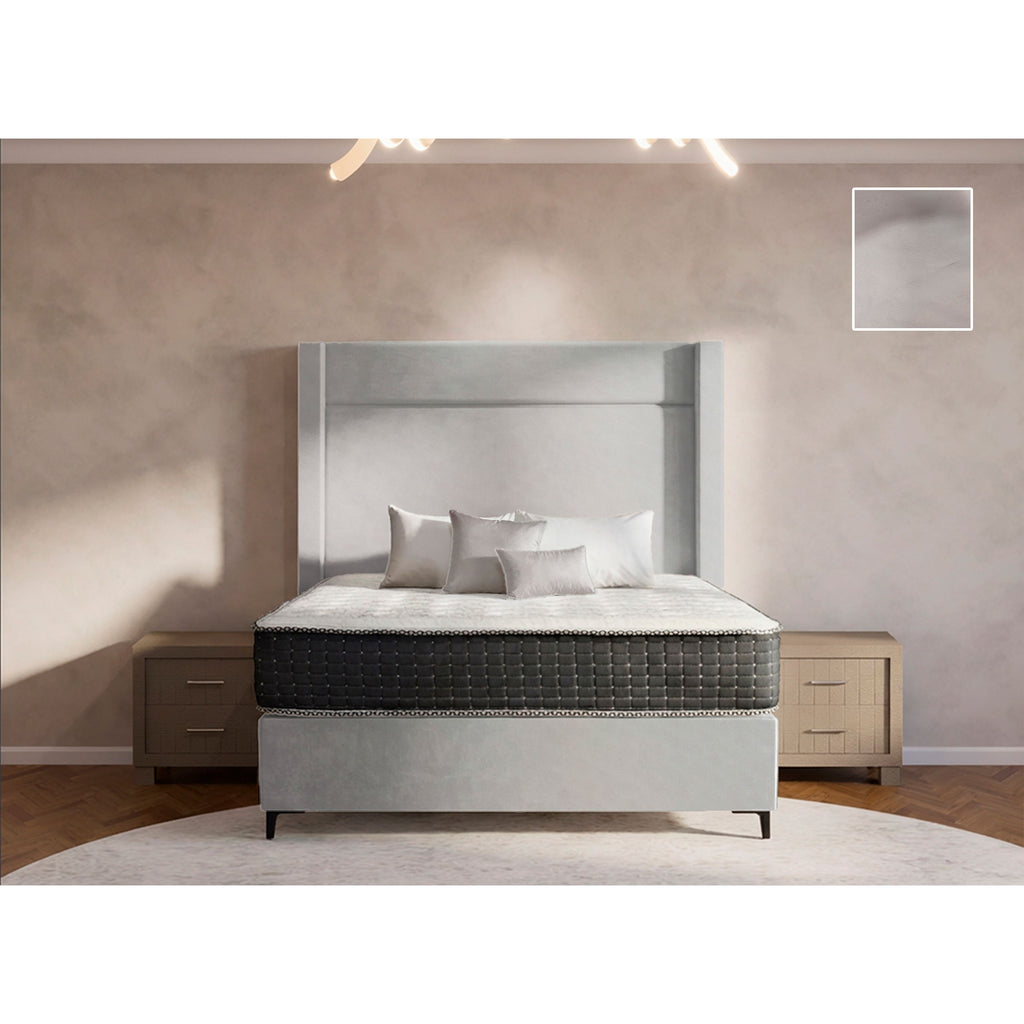 Eminence Side Wings Bed and Headboard