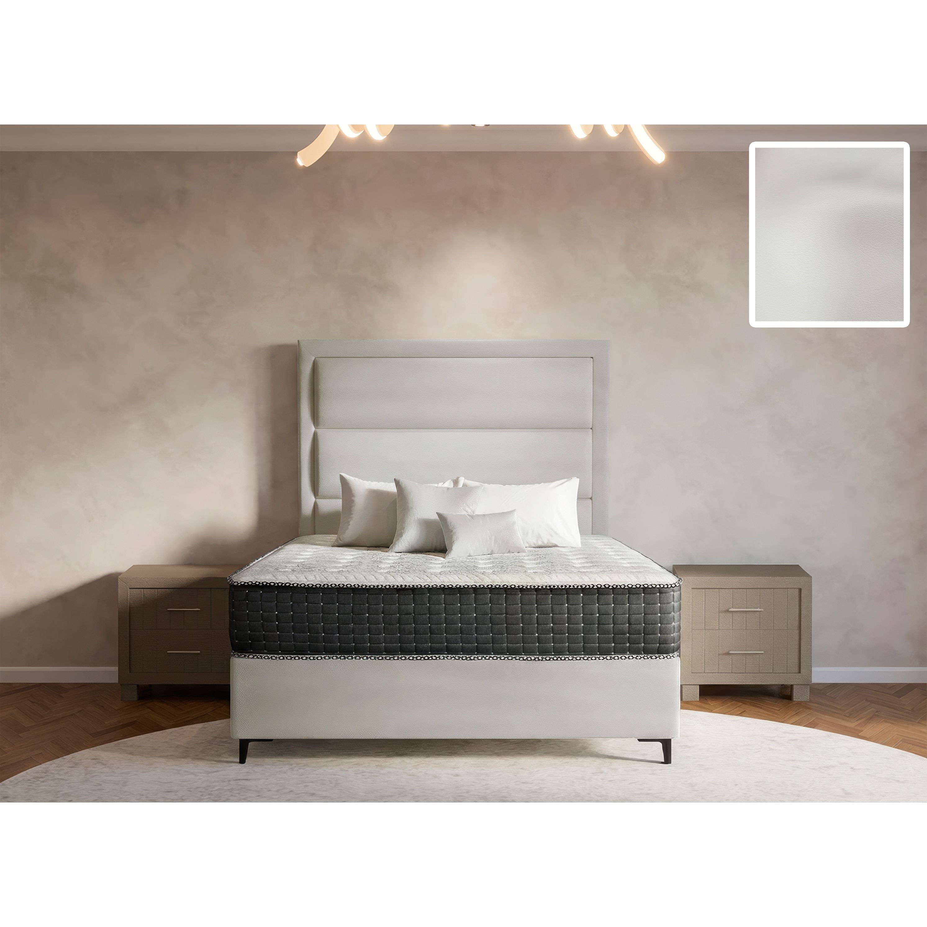 Concord Rimline Bed and Headboard