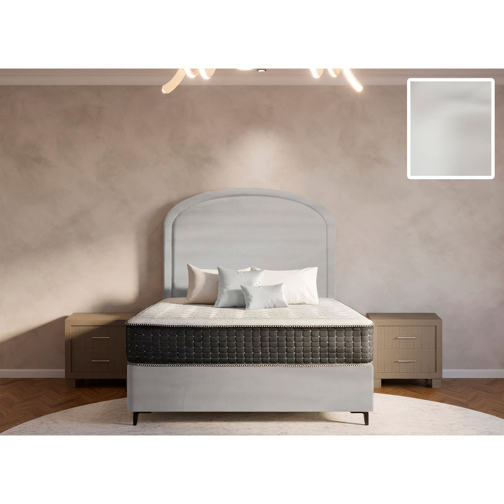 Meridian Rimline Bed and Headboard