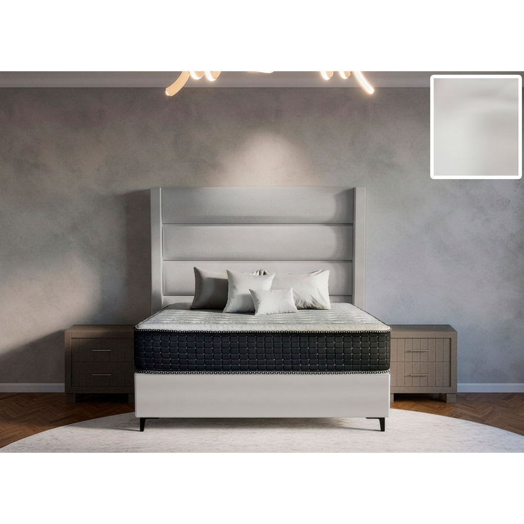 Concord Side Wings Bed and Headboard