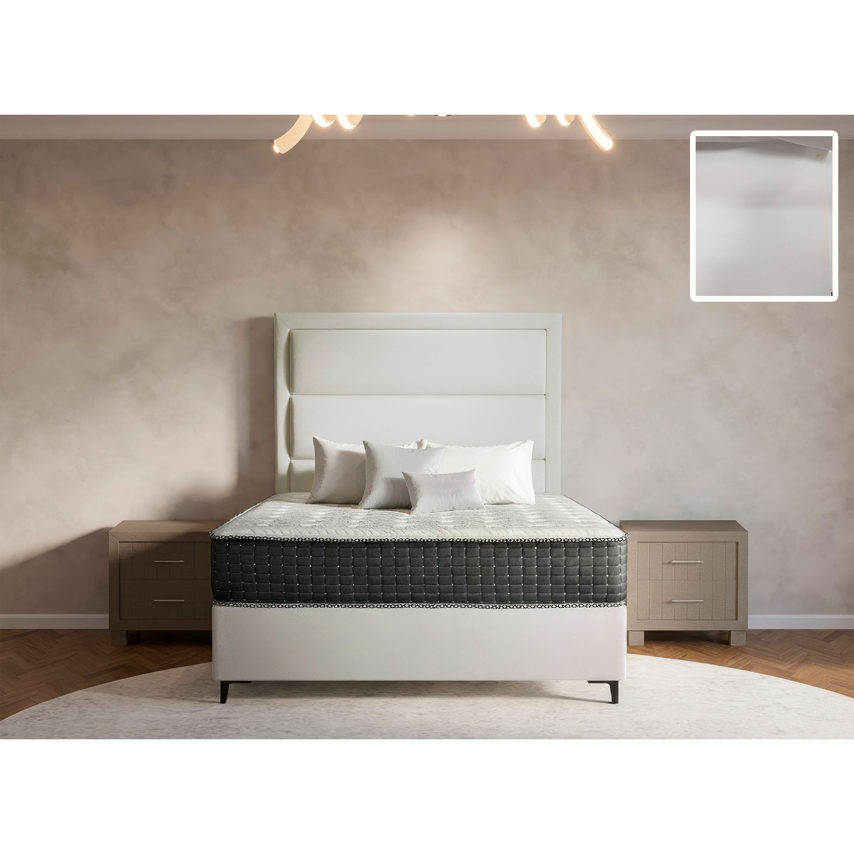 Concord Rimline Bed and Headboard