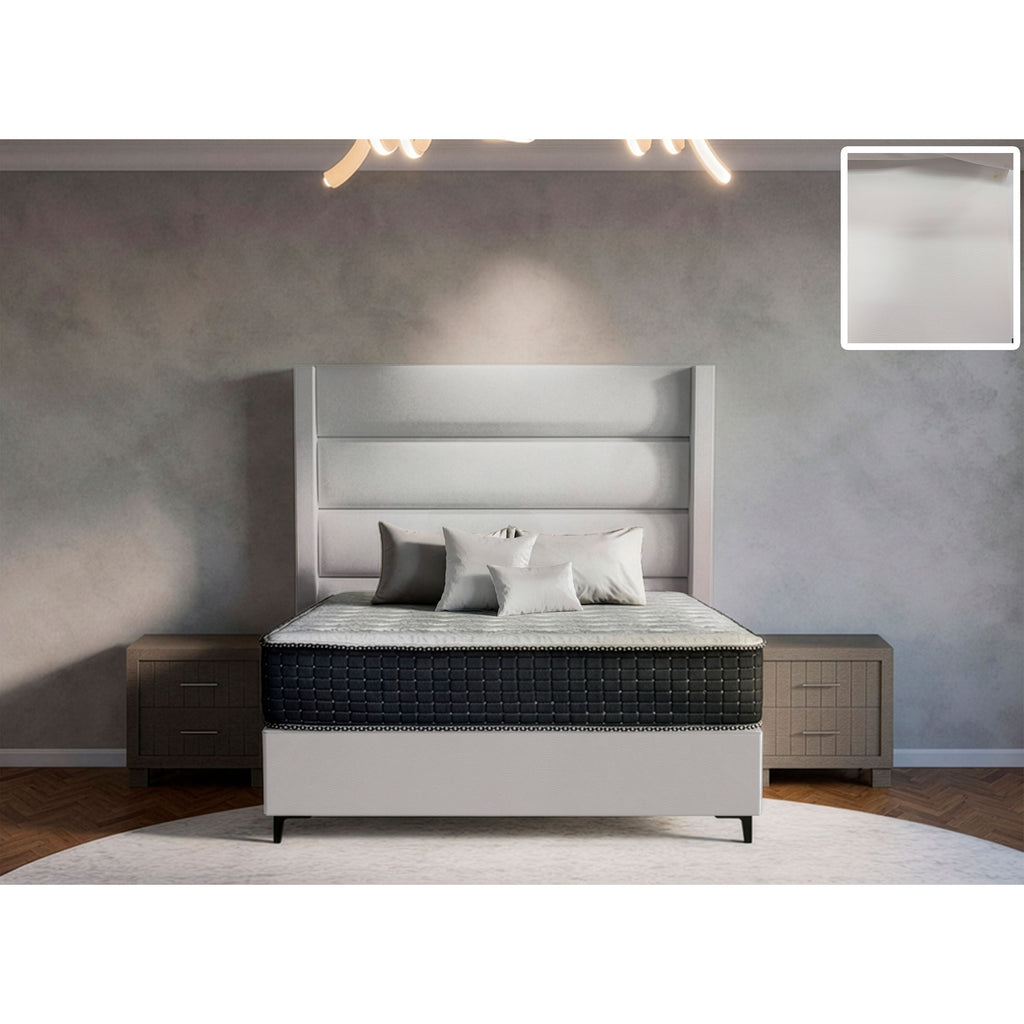 Concord Side Wings Bed and Headboard
