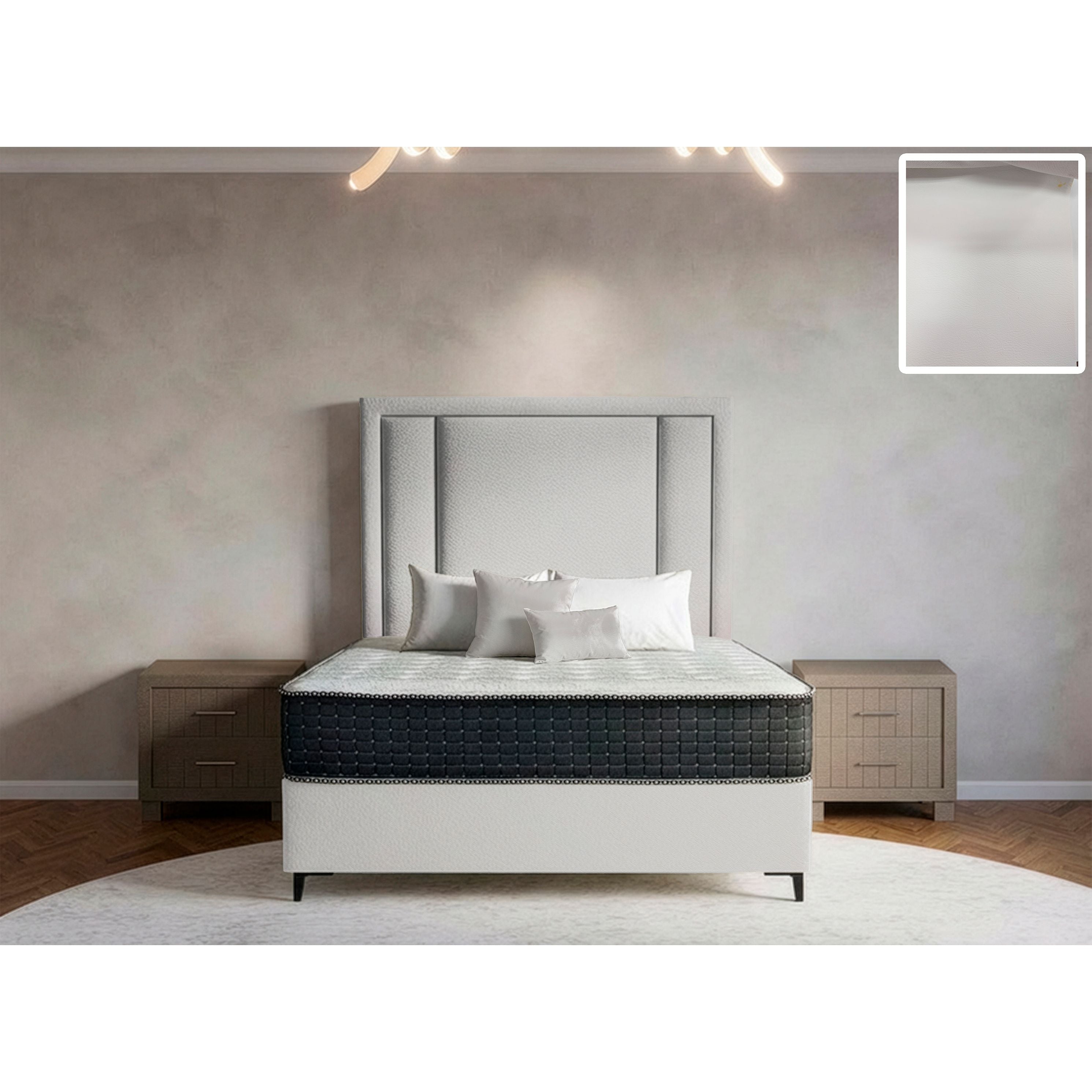 Apex Rimline Bed and Headboard