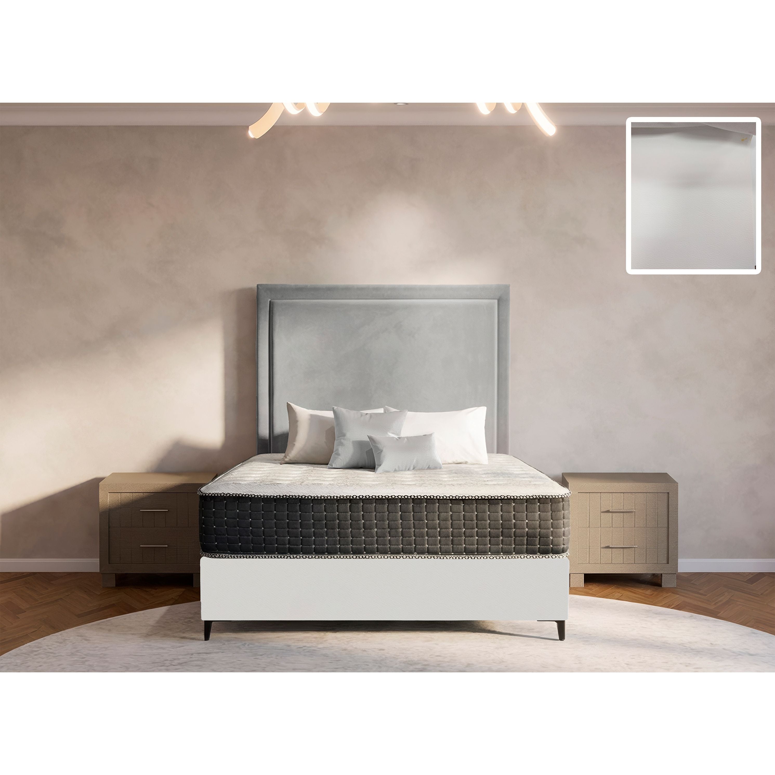 Orlando Rimline Bed and Headboard