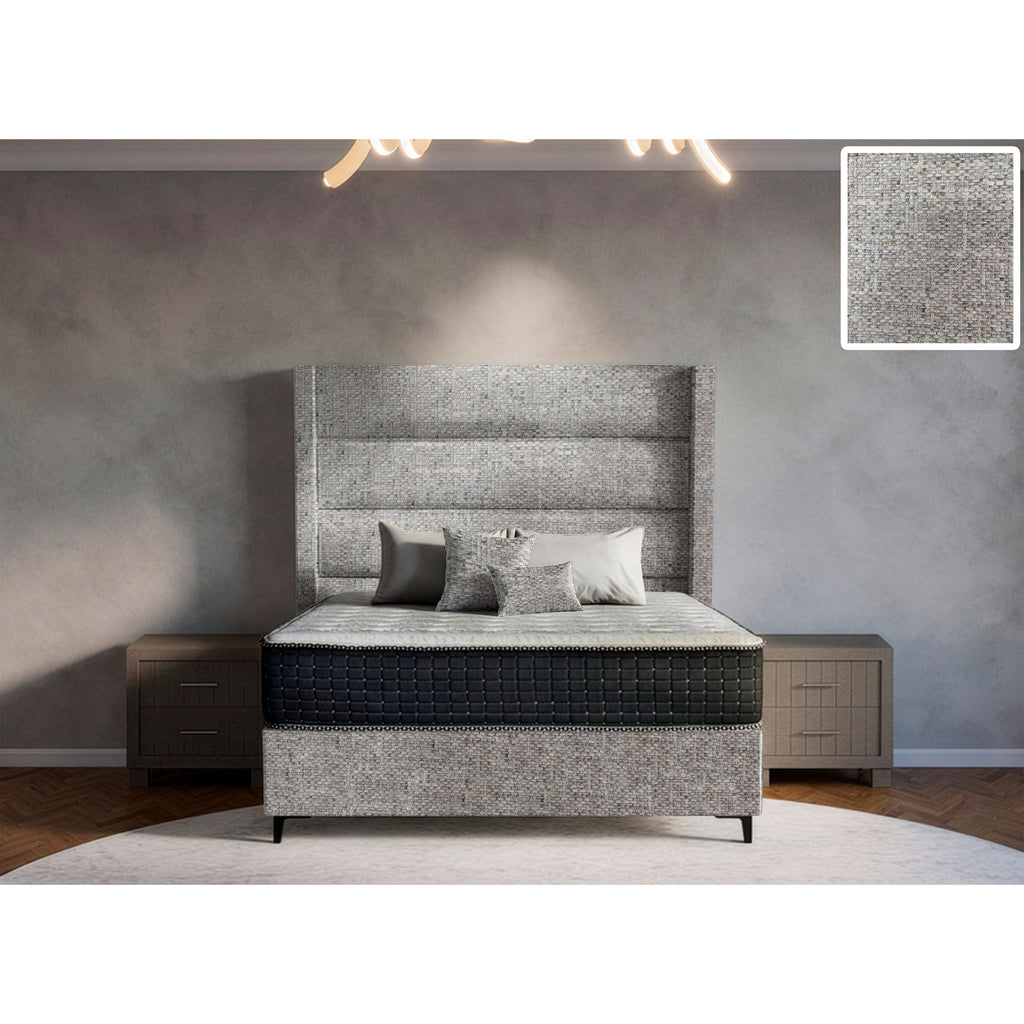 Concord Side Wings Bed and Headboard