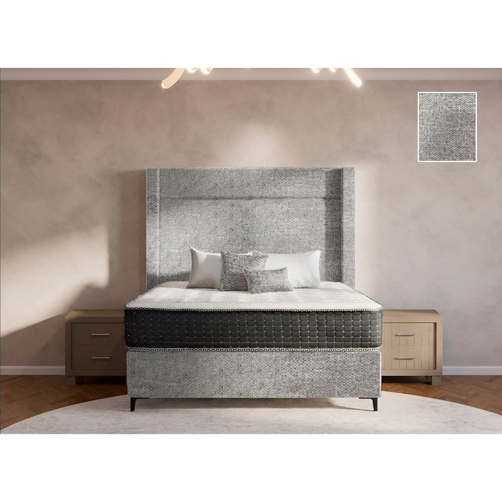 Eminence Side Wings Bed and Headboard