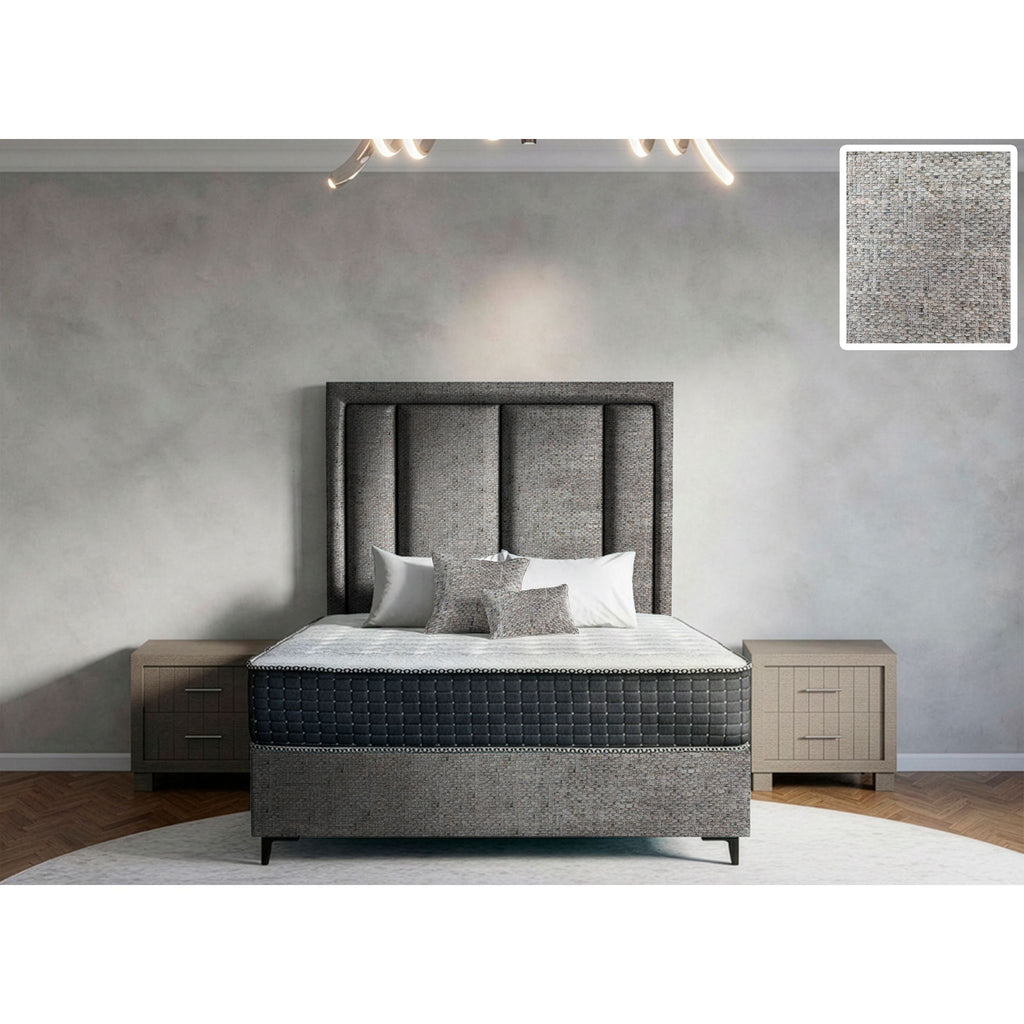 Axton Rimline Bed and Headboard