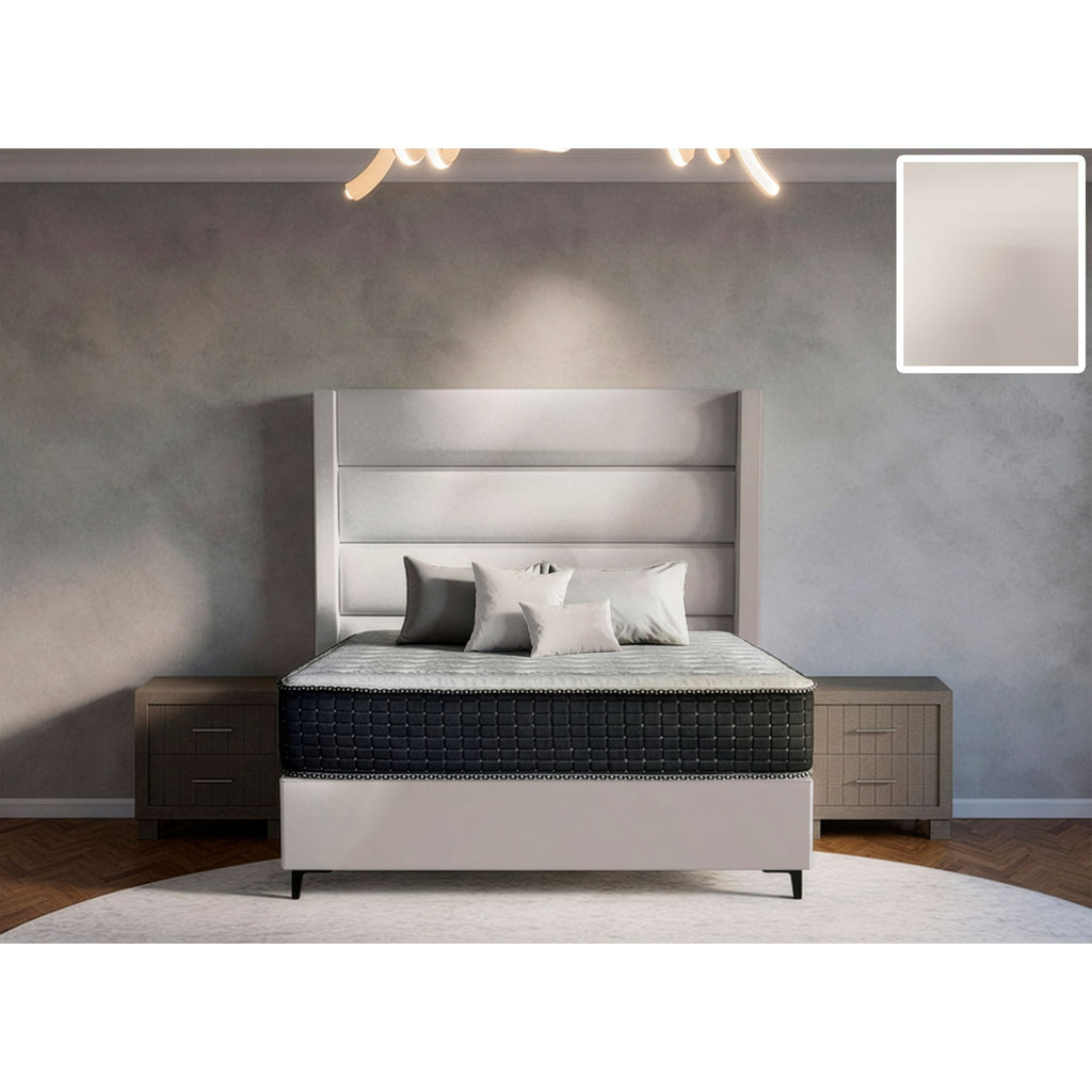 Concord Side Wings Bed and Headboard