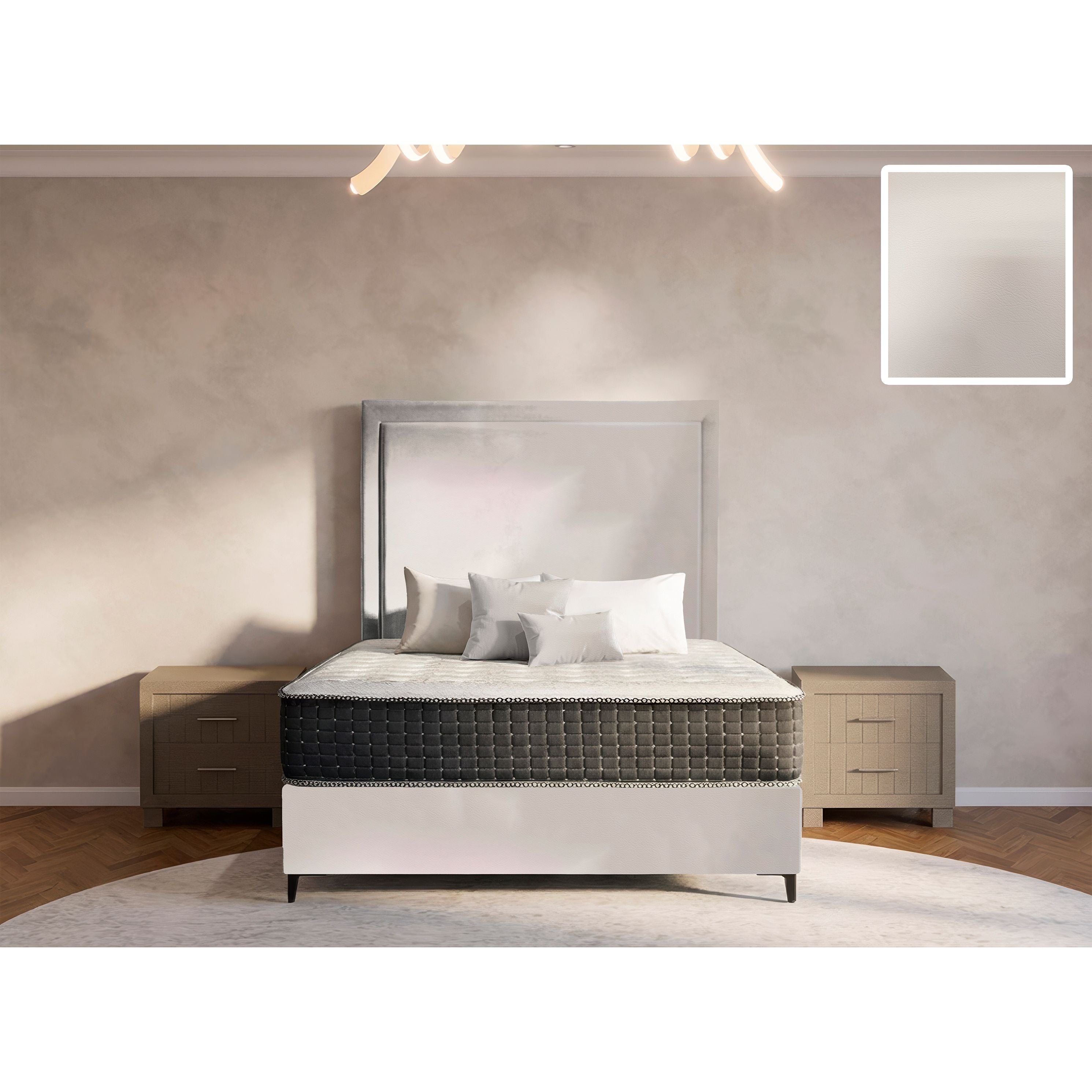 Orlando Rimline Bed and Headboard