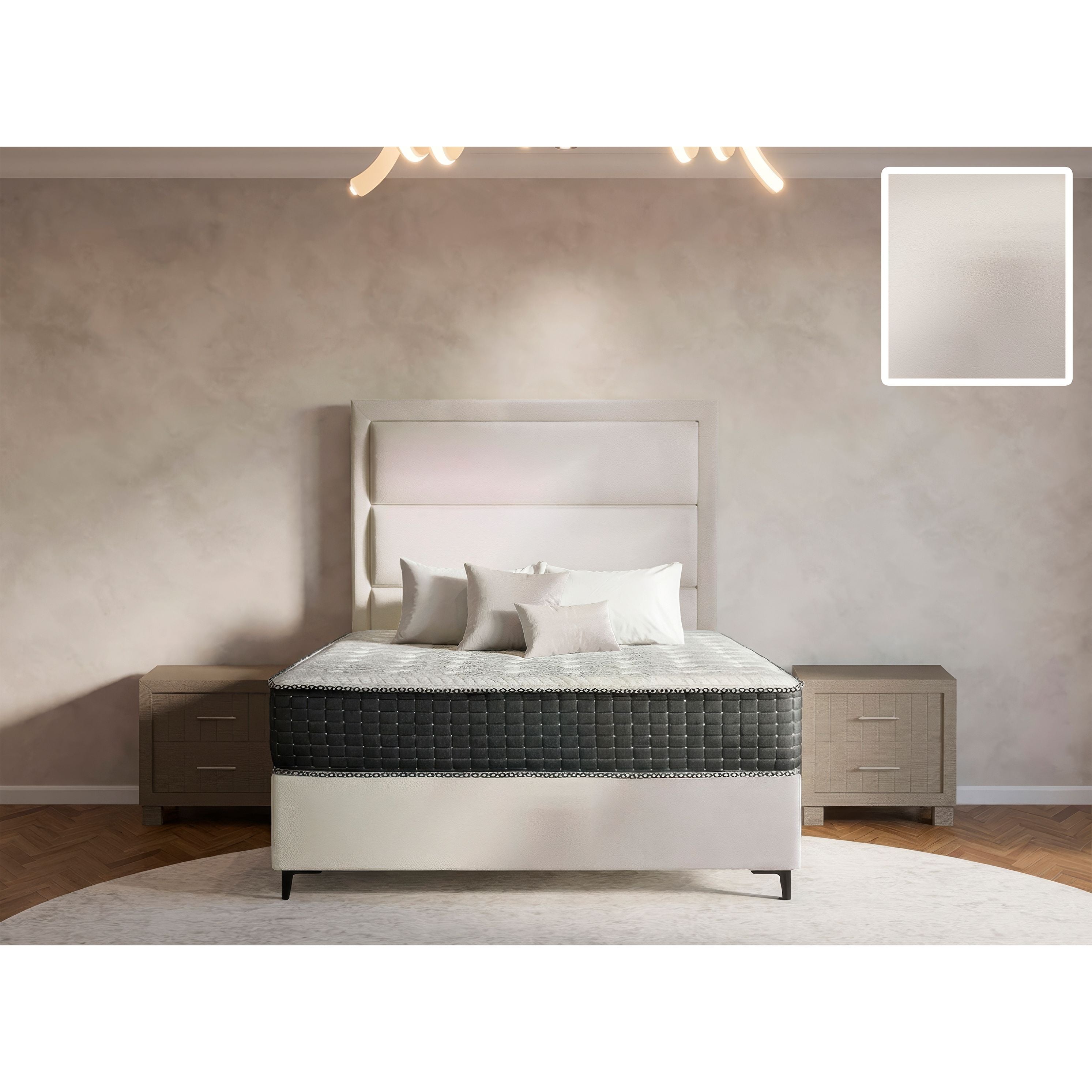 Concord Rimline Bed and Headboard