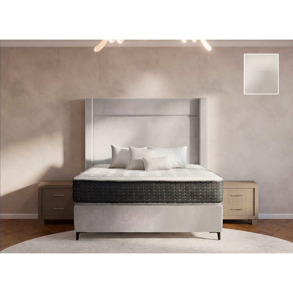 Eminence Side Wings Bed and Headboard
