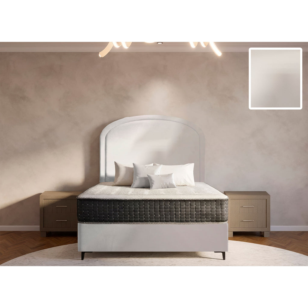 Meridian Rimline Bed and Headboard