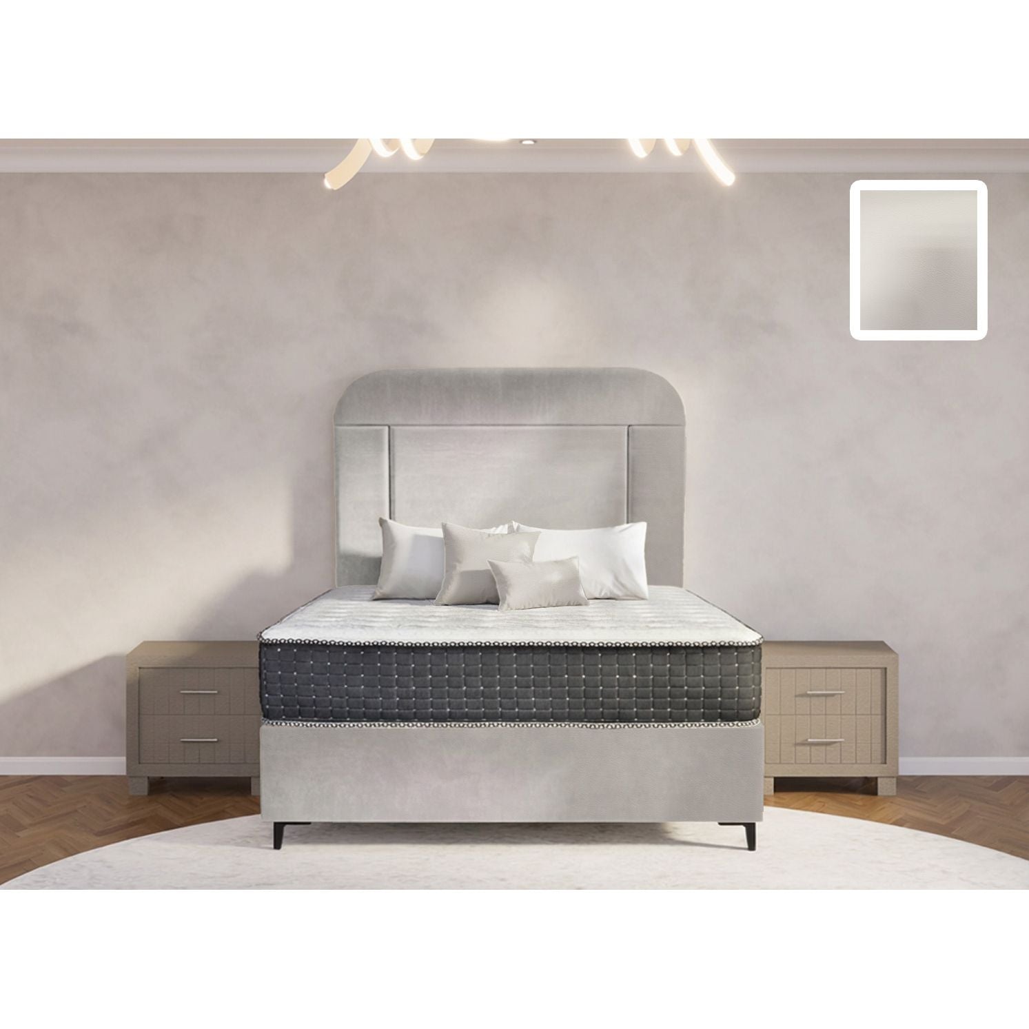 Mastic Heritage Bed and Headboard