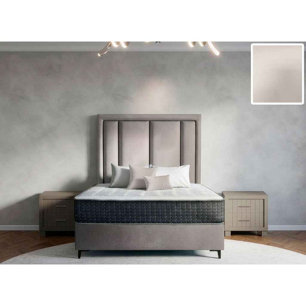 Axton Rimline Bed and Headboard
