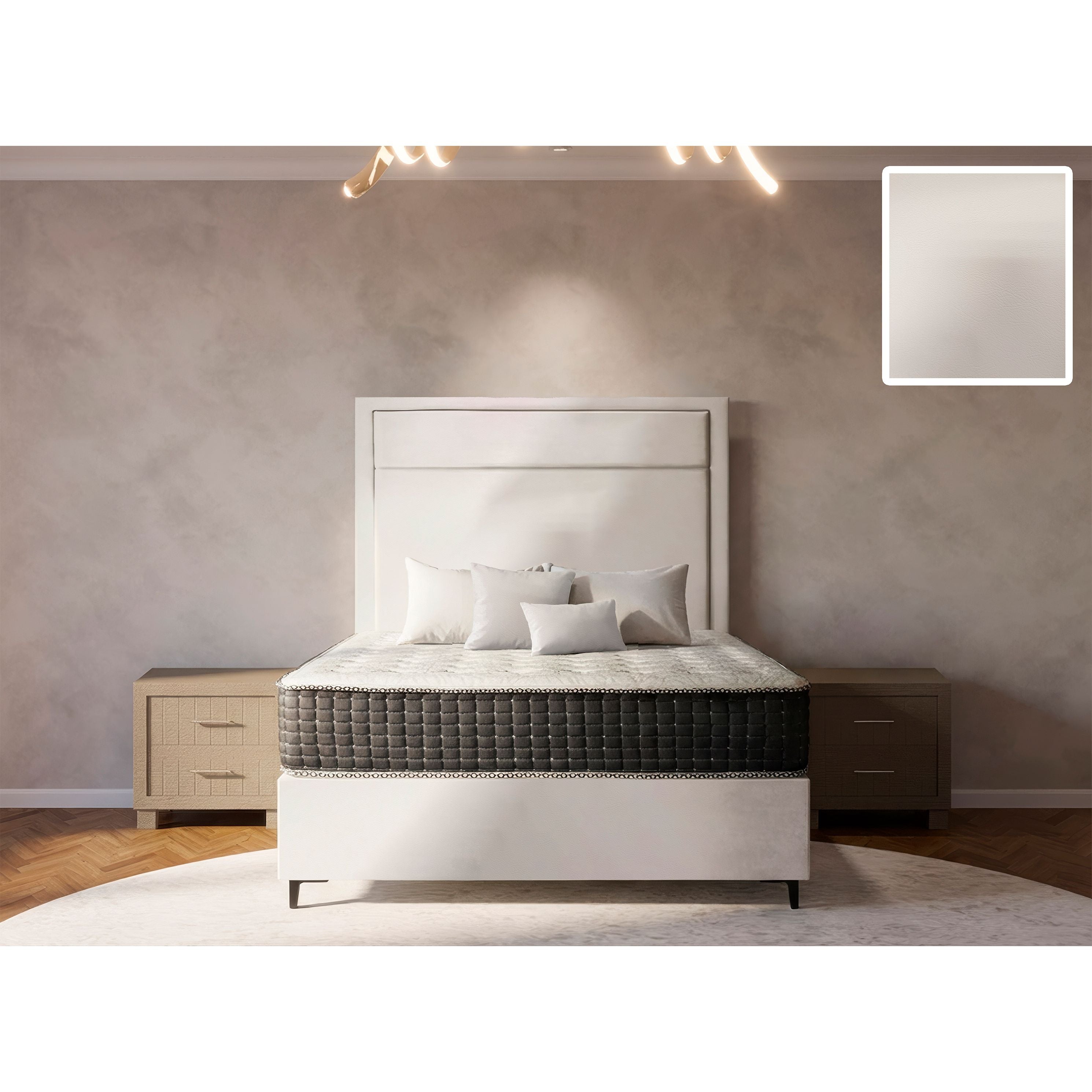 Eminence Rimline Bed and Headboard