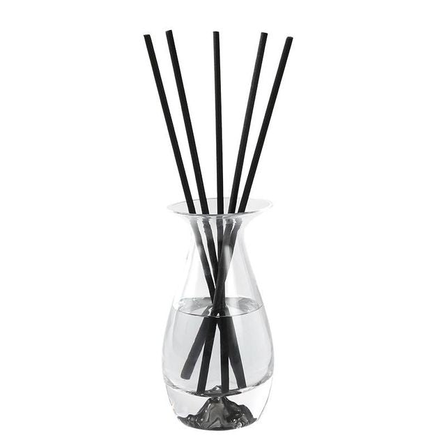 Clear Glass Jar Reed Diffuser - White Flower Scent - Reflection Base