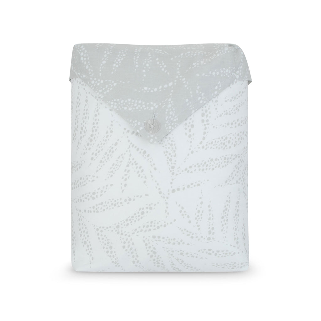 The Maui Duvet Cover Bedding Set - Fog