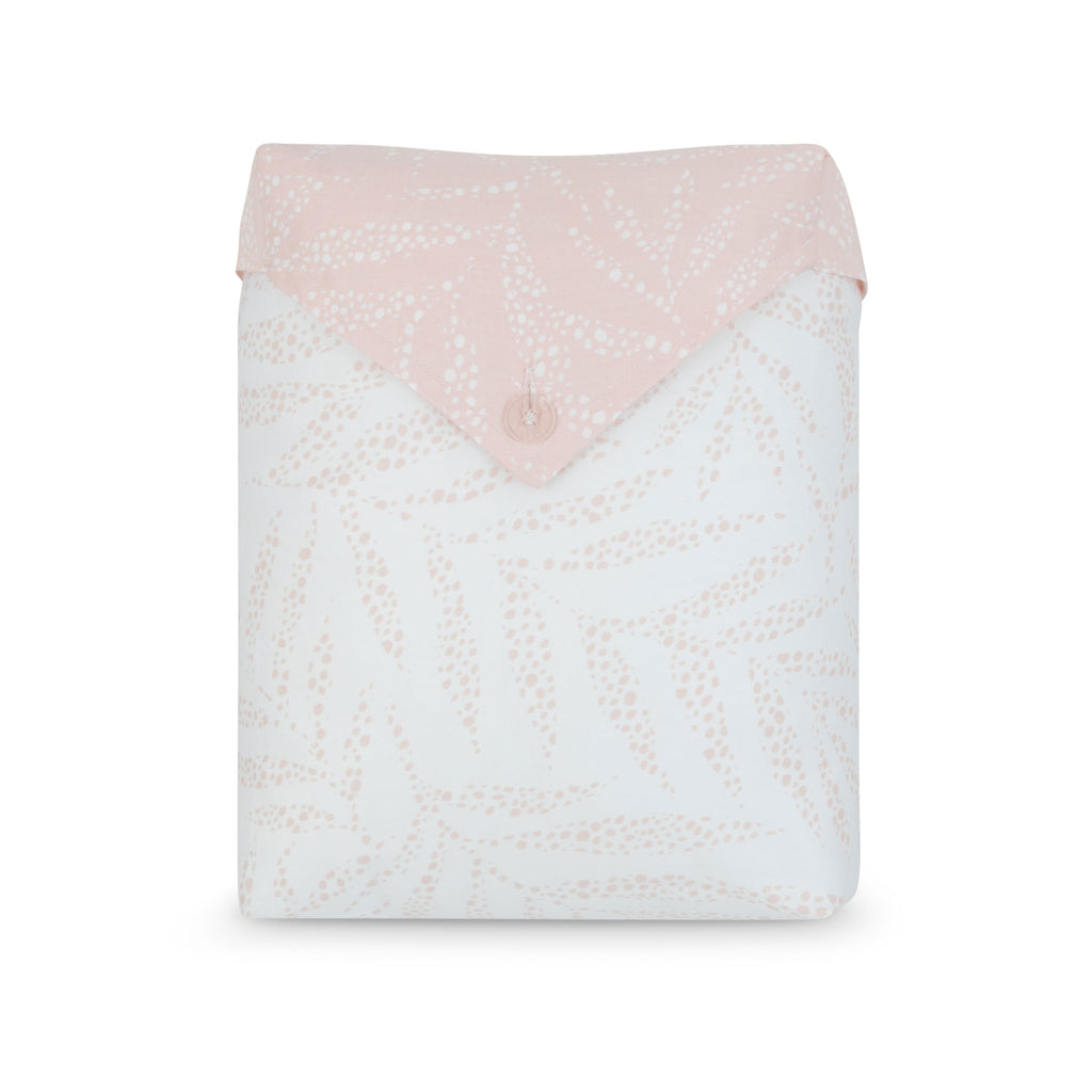 The Maui Duvet Cover Bedding Set - Peach