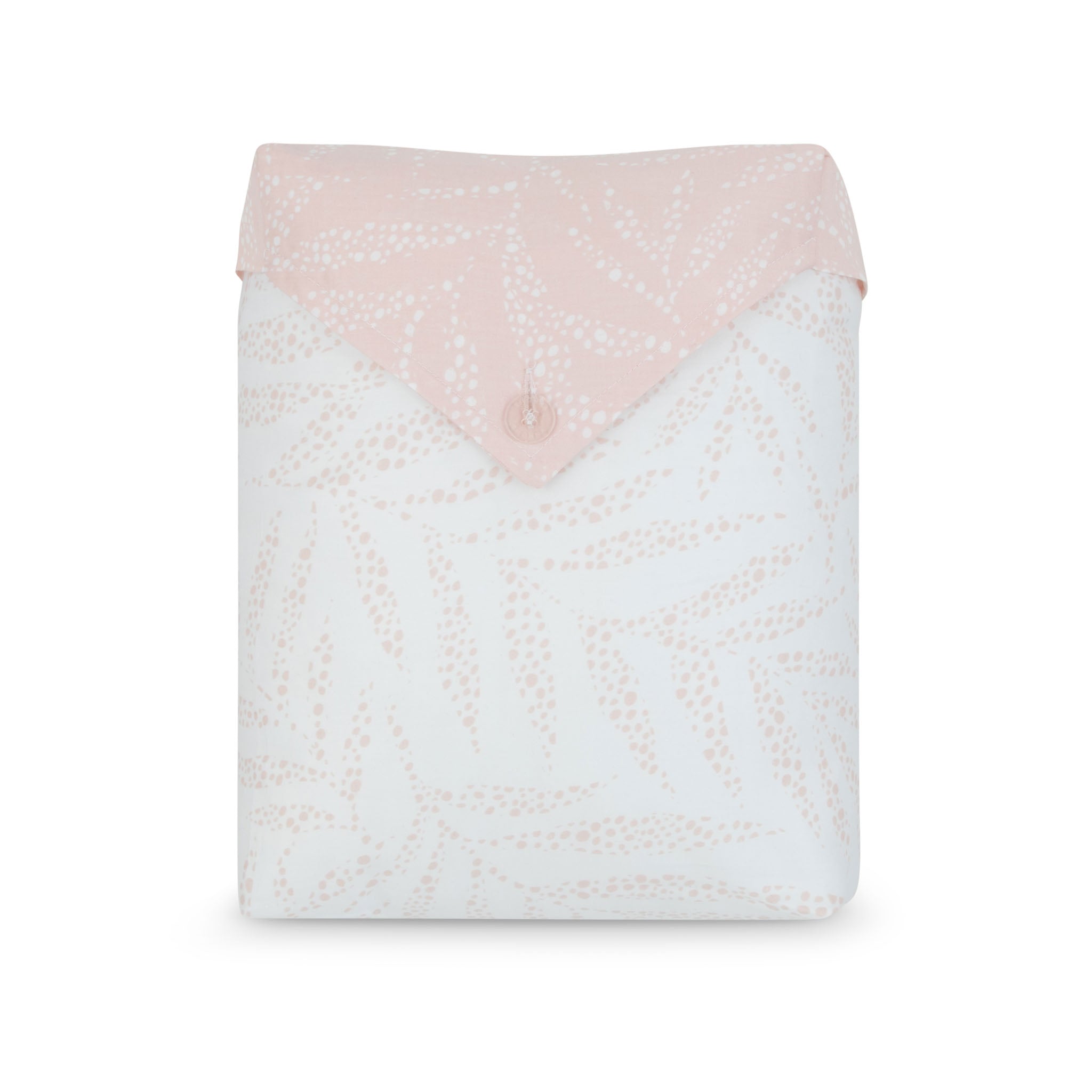 The Maui Duvet Cover Bedding Set - Peach