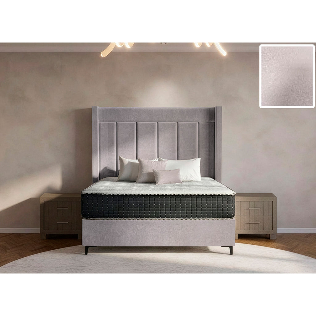 Luxeloom Side Wings Bed and Headboard