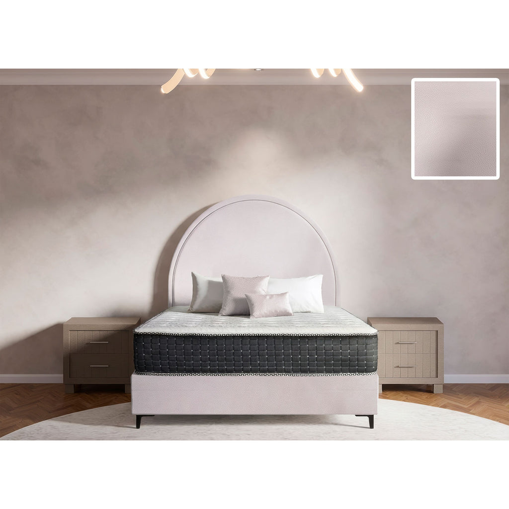Sphere Rimline Bed and Headboard